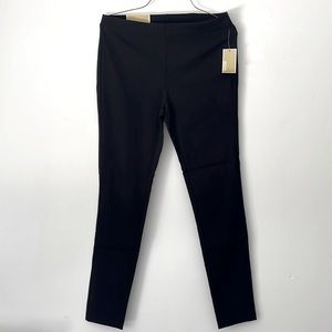 Black pull-on pants